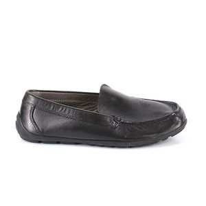 Geox Leather Loafers women's 7 black.😊